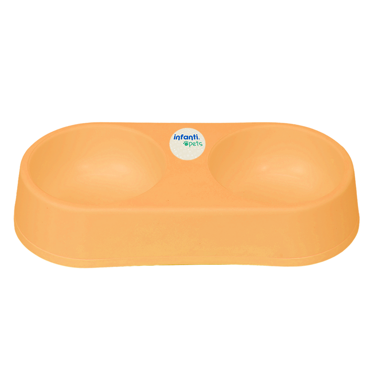 Plato Comedero Doble Practico Comodo Fabricado Polipropileno